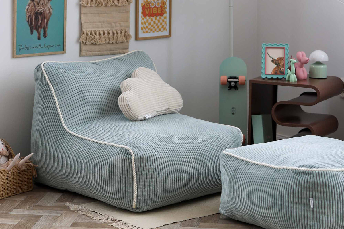 Kumo Chair Corduroy Peppermint
