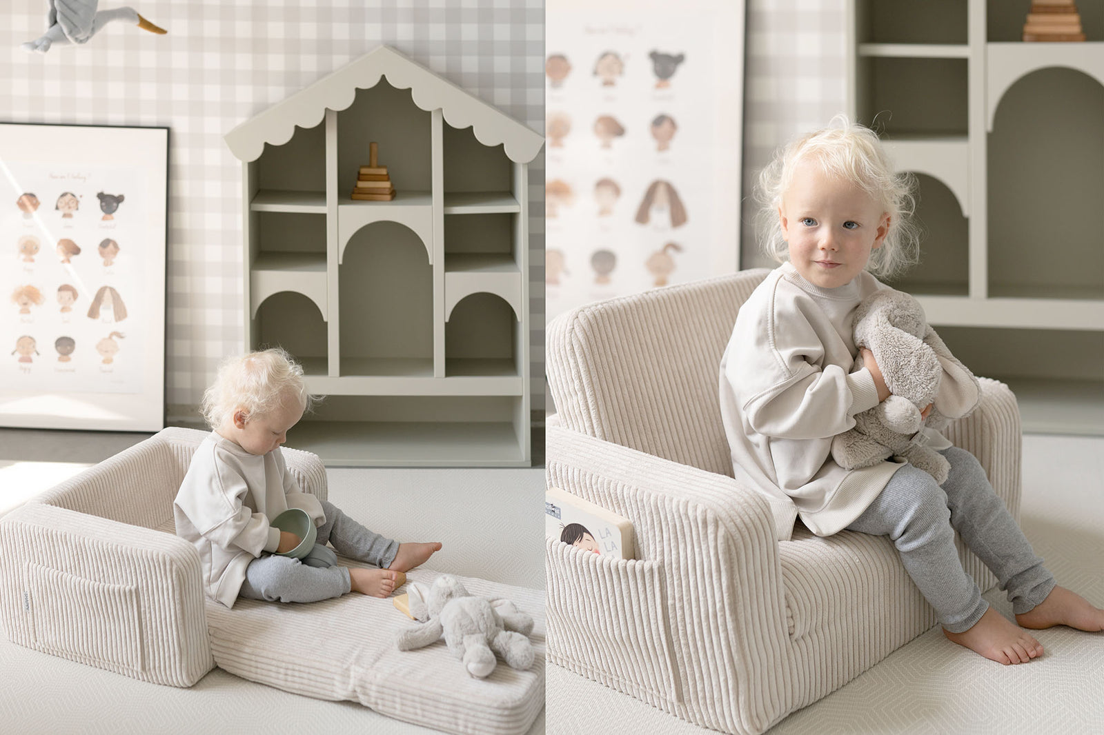 Lumi Chair Corduroy Vanilla