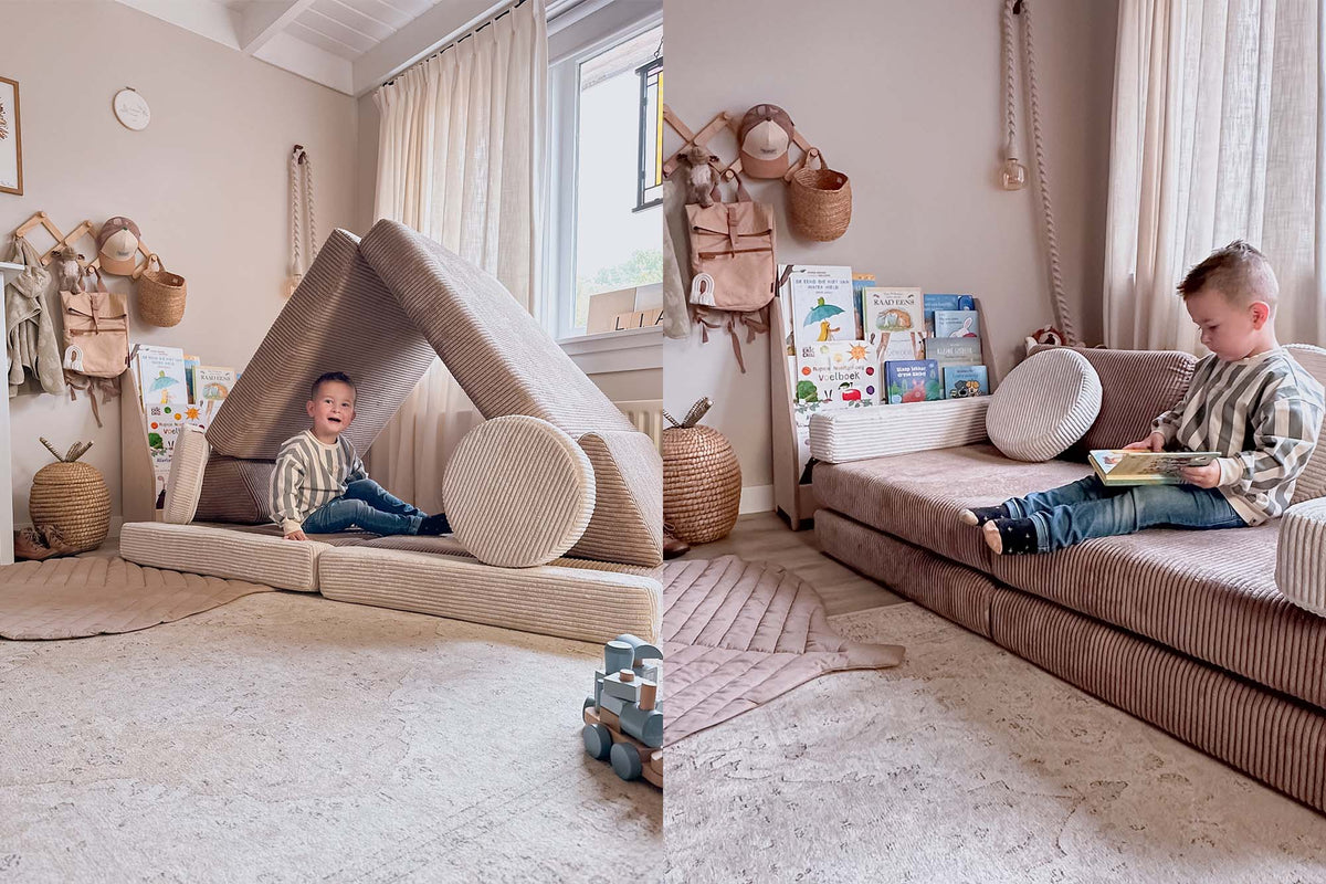 Shappy Play Sofa Pure Corduroy Cookie