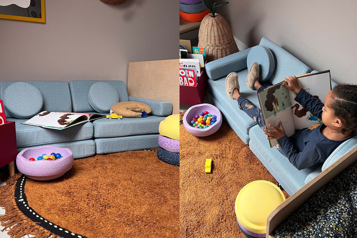 Shappy Original Play Sofa Sky Blue