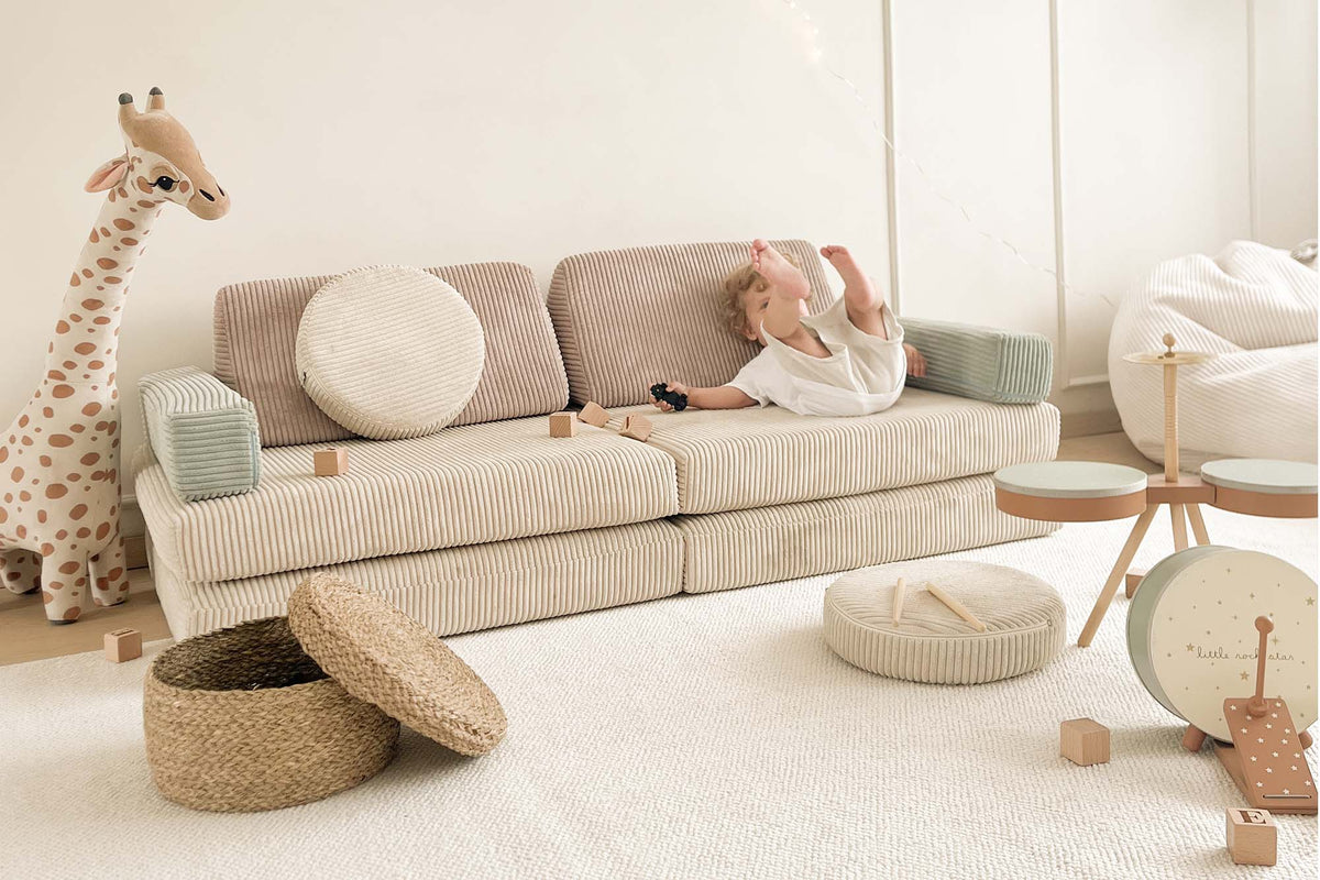 Shappy Play Sofa Pure Corduroy Lollipop