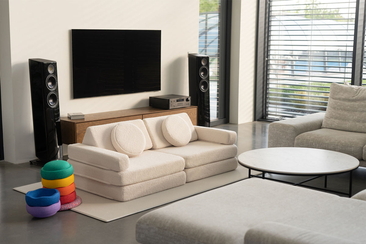 Shappy Play Sofa Original Teddy Soft Cream