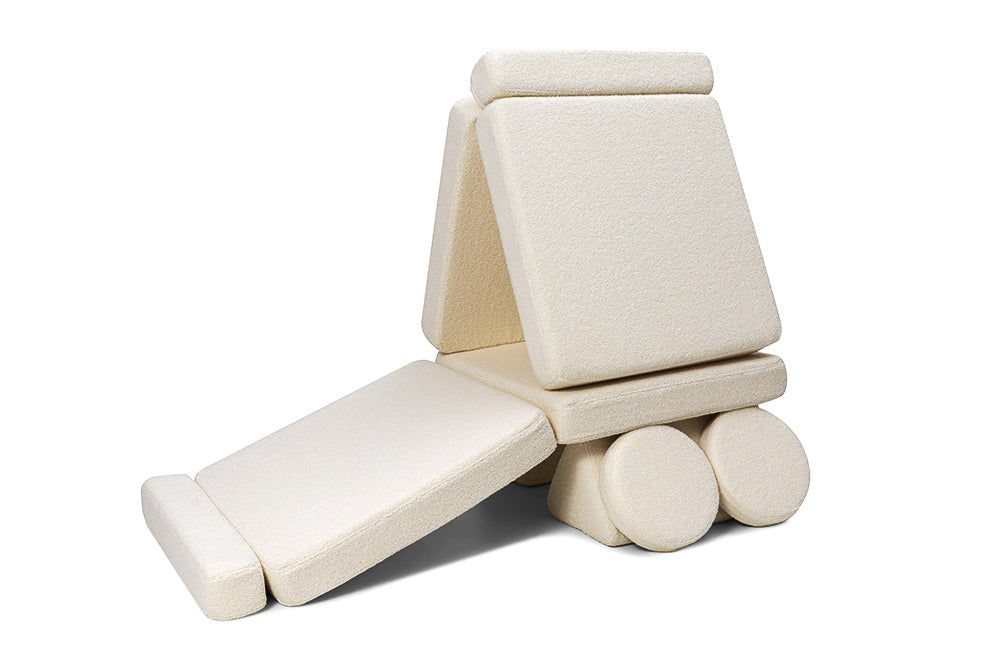 Shappy Play Sofa Original Teddy Soft Cream