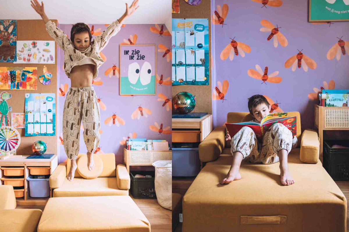 SHAPPY TRAMPOLINE ORIGINAL MUSTARD