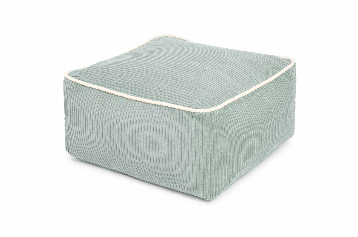 Kumo Ottoman Corduroy Peppermint